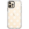 image:imageCASETiFY Ultra Impact Case for iPhone 12  iPhone 12 Pro  Retro Boho Hippie Flowers 60s  70s Floral Pattern on Clear Background  Clear Frost  Enhanced Corners  115 ft 5X Militray Grade Drop Protection  retro boho hippie flowers 60s  70s floral pa  Glossy FrostDitsy Daisies  White