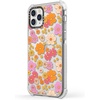 image:imageCASETiFY Ultra Impact Case for iPhone 12  iPhone 12 Pro  Retro Boho Hippie Flowers 60s  70s Floral Pattern on Clear Background  Clear Frost  Enhanced Corners  115 ft 5X Militray Grade Drop Protection  retro boho hippie flowers 60s  70s floral pa  Glossy Frostretro boho hippie flowers 60s  70s floral pattern on clear background