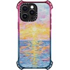image:imageCASETiFY for iPhone 15 Pro Case  Bounce Compatible with MagSafe  Shockproof  213 ft 6x Military Grade Drop Protection  Bee in the Flowers by Papio Press  Cotton CandyFrosted Sunset