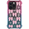 image:imageCASETiFY for iPhone 15 Pro Case  Bounce Compatible with MagSafe  Shockproof  213 ft 6x Military Grade Drop Protection  Bee in the Flowers by Papio Press  Cotton CandyPink Bows