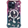 image:imageCASETiFY for iPhone 15 Pro Case  Bounce Compatible with MagSafe  Shockproof  213 ft 6x Military Grade Drop Protection  Bee in the Flowers by Papio Press  Cotton CandyRabbit Ribbon