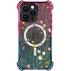 image:imageCASETiFY for iPhone 15 Pro Case  Bounce Compatible with MagSafe  Shockproof  213 ft 6x Military Grade Drop Protection  Bee in the Flowers by Papio Press  Cotton CandyDreamy Floral Pattern