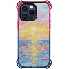 image:imageCASETiFY for iPhone 15 Pro Case  Bounce Compatible with MagSafe  Shockproof  213 ft 6x Military Grade Drop Protection  Bee in the Flowers by Papio Press  Cotton CandyFrosted Sunset