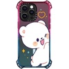 image:imageCASETiFY for iPhone 15 Pro Case  Bounce Compatible with MagSafe  Shockproof  213 ft 6x Military Grade Drop Protection  Bee in the Flowers by Papio Press  Cotton CandyBumping Milk