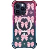 image:imageCASETiFY for iPhone 15 Pro Case  Bounce Compatible with MagSafe  Shockproof  213 ft 6x Military Grade Drop Protection  Bee in the Flowers by Papio Press  Cotton CandyPink Bows