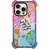 image:imageCASETiFY for iPhone 15 Pro Case  Bounce Compatible with MagSafe  Shockproof  213 ft 6x Military Grade Drop Protection  Bee in the Flowers by Papio Press  Cotton CandySer feliz