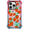 image:imageCASETiFY for iPhone 15 Pro Case  Bounce Compatible with MagSafe  Shockproof  213 ft 6x Military Grade Drop Protection  Bee in the Flowers by Papio Press  Cotton CandySTRAWBERRIES