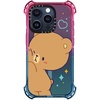 image:imageCASETiFY for iPhone 15 Pro Case  Bounce Compatible with MagSafe  Shockproof  213 ft 6x Military Grade Drop Protection  Bee in the Flowers by Papio Press  Cotton CandyBumping Mocha