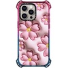 image:imageCASETiFY for iPhone 15 Pro Case  Bounce Compatible with MagSafe  Shockproof  213 ft 6x Military Grade Drop Protection  Bee in the Flowers by Papio Press  Cotton CandySakura