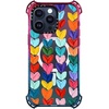 image:imageCASETiFY for iPhone 15 Pro Case  Bounce Compatible with MagSafe  Shockproof  213 ft 6x Military Grade Drop Protection  Bee in the Flowers by Papio Press  Cotton CandyClear Polka Daub Hearts