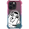 image:imageCASETiFY for iPhone 15 Pro Case  Bounce Compatible with MagSafe  Shockproof  213 ft 6x Military Grade Drop Protection  Bee in the Flowers by Papio Press  Cotton CandyDog Loves Coffee