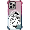 image:imageCASETiFY for iPhone 15 Pro Case  Bounce Compatible with MagSafe  Shockproof  213 ft 6x Military Grade Drop Protection  Bee in the Flowers by Papio Press  Cotton CandyDog Loves Coffee