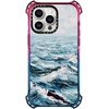 image:imageCASETiFY for iPhone 15 Pro Case  Bounce Compatible with MagSafe  Shockproof  213 ft 6x Military Grade Drop Protection  Bee in the Flowers by Papio Press  Cotton CandyDeep Blue Sea