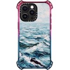 image:imageCASETiFY for iPhone 15 Pro Case  Bounce Compatible with MagSafe  Shockproof  213 ft 6x Military Grade Drop Protection  Bee in the Flowers by Papio Press  Cotton CandyDeep Blue Sea