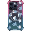 image:imageCASETiFY for iPhone 15 Pro Case  Bounce Compatible with MagSafe  Shockproof  213 ft 6x Military Grade Drop Protection  Bee in the Flowers by Papio Press  Cotton CandyNormal Leonarudo pattern