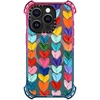 image:imageCASETiFY for iPhone 15 Pro Case  Bounce Compatible with MagSafe  Shockproof  213 ft 6x Military Grade Drop Protection  Bee in the Flowers by Papio Press  Cotton CandyClear Polka Daub Hearts