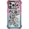 image:imageCASETiFY for iPhone 15 Pro Case  Bounce Compatible with MagSafe  Shockproof  213 ft 6x Military Grade Drop Protection  Bee in the Flowers by Papio Press  Cotton CandySilver Tiger