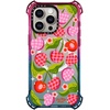 image:imageCASETiFY for iPhone 15 Pro Case  Bounce Compatible with MagSafe  Shockproof  213 ft 6x Military Grade Drop Protection  Bee in the Flowers by Papio Press  Cotton CandyCheckered Cherries