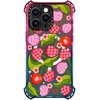 image:imageCASETiFY for iPhone 15 Pro Case  Bounce Compatible with MagSafe  Shockproof  213 ft 6x Military Grade Drop Protection  Bee in the Flowers by Papio Press  Cotton CandyCheckered Cherries