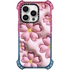 image:imageCASETiFY for iPhone 15 Pro Case  Bounce Compatible with MagSafe  Shockproof  213 ft 6x Military Grade Drop Protection  Bee in the Flowers by Papio Press  Cotton CandySakura