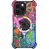 image:imageCASETiFY for iPhone 15 Pro Case  Bounce Compatible with MagSafe  Shockproof  213 ft 6x Military Grade Drop Protection  Bee in the Flowers by Papio Press  Cotton CandySer feliz