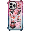 image:imageCASETiFY for iPhone 15 Pro Case  Bounce Compatible with MagSafe  Shockproof  213 ft 6x Military Grade Drop Protection  Bee in the Flowers by Papio Press  Cotton CandyStrawberry Bats