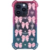 image:imageCASETiFY for iPhone 15 Pro Case  Bounce Compatible with MagSafe  Shockproof  213 ft 6x Military Grade Drop Protection  Bee in the Flowers by Papio Press  Cotton CandyPink Bows