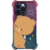 image:imageCASETiFY for iPhone 15 Pro Case  Bounce Compatible with MagSafe  Shockproof  213 ft 6x Military Grade Drop Protection  Bee in the Flowers by Papio Press  Cotton CandyBumping Mocha