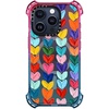 image:imageCASETiFY for iPhone 15 Pro Case  Bounce Compatible with MagSafe  Shockproof  213 ft 6x Military Grade Drop Protection  Bee in the Flowers by Papio Press  Cotton CandyClear Polka Daub Hearts