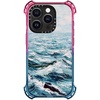 image:imageCASETiFY for iPhone 15 Pro Case  Bounce Compatible with MagSafe  Shockproof  213 ft 6x Military Grade Drop Protection  Bee in the Flowers by Papio Press  Cotton CandyDeep Blue Sea