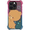 image:imageCASETiFY for iPhone 15 Pro Case  Bounce Compatible with MagSafe  Shockproof  213 ft 6x Military Grade Drop Protection  Bee in the Flowers by Papio Press  Cotton CandyBumping Mocha