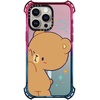 image:imageCASETiFY for iPhone 15 Pro Case  Bounce Compatible with MagSafe  Shockproof  213 ft 6x Military Grade Drop Protection  Bee in the Flowers by Papio Press  Cotton CandyBumping Mocha