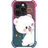 image:imageCASETiFY for iPhone 15 Pro Case  Bounce Compatible with MagSafe  Shockproof  213 ft 6x Military Grade Drop Protection  Bee in the Flowers by Papio Press  Cotton CandyBumping Milk
