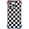 image:imageCASETiFY for iPhone 15 Pro Case  Bounce Compatible with MagSafe  Shockproof  213 ft 6x Military Grade Drop Protection  Bee in the Flowers by Papio Press  Cotton CandyBlack White Check Checkerboard