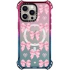 image:imageCASETiFY for iPhone 15 Pro Case  Bounce Compatible with MagSafe  Shockproof  213 ft 6x Military Grade Drop Protection  Bee in the Flowers by Papio Press  Cotton CandyPink Bows