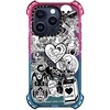 image:imageCASETiFY for iPhone 15 Pro Case  Bounce Compatible with MagSafe  Shockproof  213 ft 6x Military Grade Drop Protection  Bee in the Flowers by Papio Press  Cotton Candymatt darling sticker collage