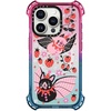 image:imageCASETiFY for iPhone 15 Pro Case  Bounce Compatible with MagSafe  Shockproof  213 ft 6x Military Grade Drop Protection  Bee in the Flowers by Papio Press  Cotton CandyStrawberry Bats