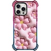 image:imageCASETiFY for iPhone 15 Pro Case  Bounce Compatible with MagSafe  Shockproof  213 ft 6x Military Grade Drop Protection  Bee in the Flowers by Papio Press  Cotton CandySakura