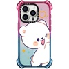image:imageCASETiFY for iPhone 15 Pro Case  Bounce Compatible with MagSafe  Shockproof  213 ft 6x Military Grade Drop Protection  Bee in the Flowers by Papio Press  Cotton CandyBumping Milk