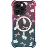 image:imageCASETiFY for iPhone 15 Pro Case  Bounce Compatible with MagSafe  Shockproof  213 ft 6x Military Grade Drop Protection  Bee in the Flowers by Papio Press  Cotton CandyRabbit Ribbon