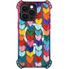 image:imageCASETiFY for iPhone 15 Pro Case  Bounce Compatible with MagSafe  Shockproof  213 ft 6x Military Grade Drop Protection  Bee in the Flowers by Papio Press  Cotton CandyClear Polka Daub Hearts