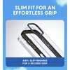 image:imageCASETiFY for iPhone 16 Pro Case  Compact  Lightweight  4ft 2x Military Grade Drop Protection  Aces by Amber Vittoria  Black