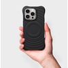 image:imageCASETiFY for iPhone 16 Pro Max Case  Ripple Compatible with MagSafe  Silicone  Wave Textured  66 ft 2X Military Grade Drop Protection  JadeBlack