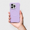 image:imageCASETiFY for iPhone 16 Pro Max Case  Ripple Compatible with MagSafe  Silicone  Wave Textured  66 ft 2X Military Grade Drop Protection  JadeLavender