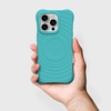 image:imageCASETiFY for iPhone 16 Pro Max Case  Ripple Compatible with MagSafe  Silicone  Wave Textured  66 ft 2X Military Grade Drop Protection  JadeMint Blue