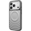image:imageCASETiFY for iPhone 16 Pro Max Case  Ripple Compatible with MagSafe  Silicone  Wave Textured  66 ft 2X Military Grade Drop Protection  JadeSilver On Grey