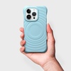 image:imageCASETiFY for iPhone 16 Pro Max Case  Ripple Compatible with MagSafe  Silicone  Wave Textured  66 ft 2X Military Grade Drop Protection  JadeSky Blue