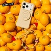 image:imageCASETiFY for iPhone 16 Pro Max Case  Ripple Compatible with MagSafe  Silicone  Wave Textured  66 ft 2X Military Grade Drop Protection  JadeSorbet Yellow