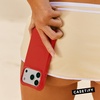 image:imageCASETiFY for iPhone 16 Pro Max Case  Ripple Compatible with MagSafe  Silicone  Wave Textured  66 ft 2X Military Grade Drop Protection  JadeTomato Red