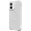 image:imageCASETiFY for iPhone 16 Pro Max Case  Ripple Compatible with MagSafe  Silicone  Wave Textured  66 ft 2X Military Grade Drop Protection  JadeWhite